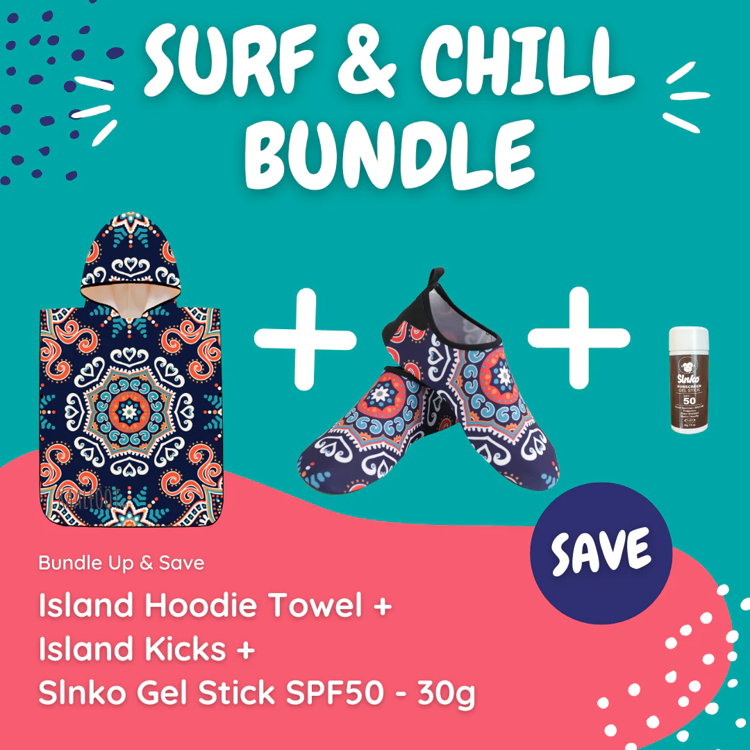 Island Hoodie Towel Surf & Chill Bundle (with Stick Sunscreen)