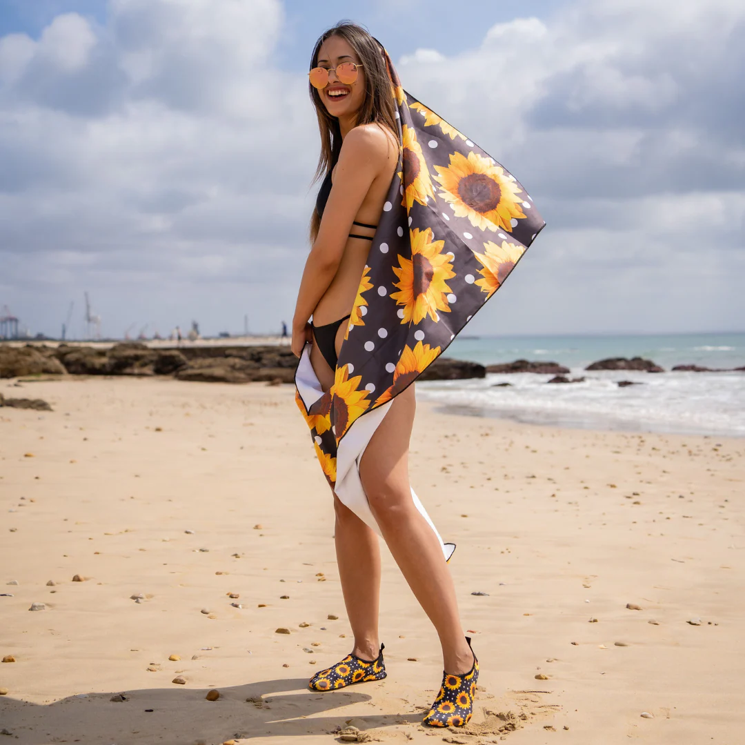 Microfibre Towel - Sunflowers - Image 4